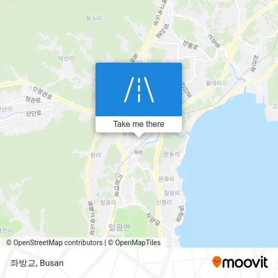 좌방교 map