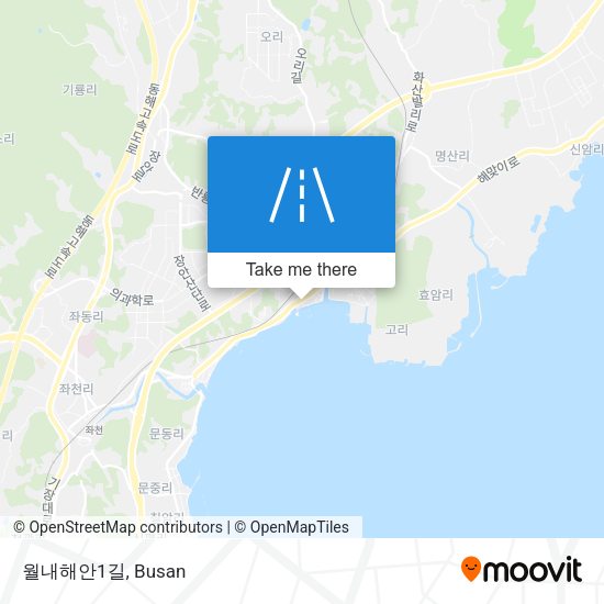 월내해안1길 map