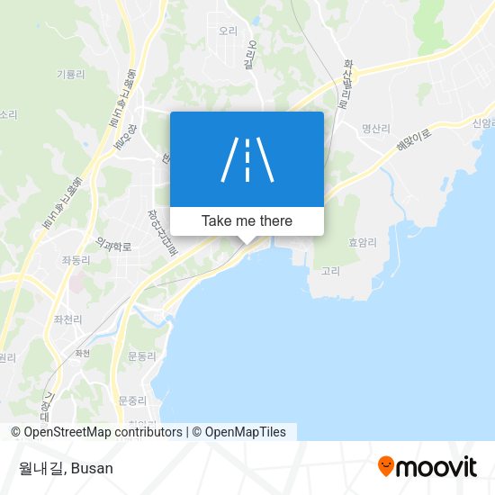 월내길 map