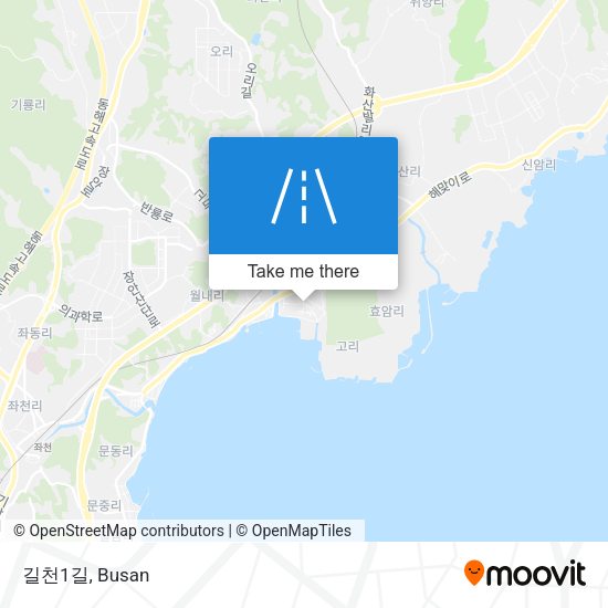 길천1길 map