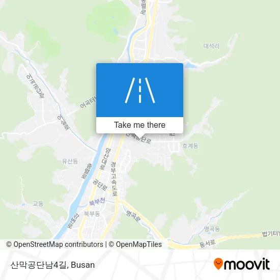 산막공단남4길 map