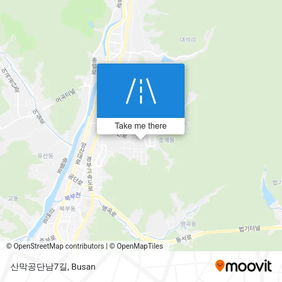 산막공단남7길 map