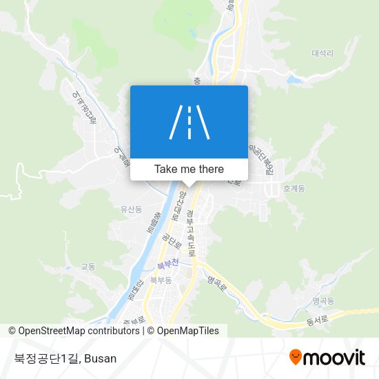 북정공단1길 map