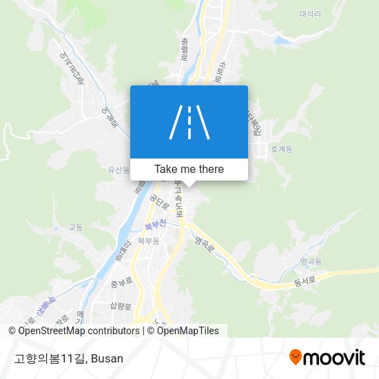 고향의봄11길 map