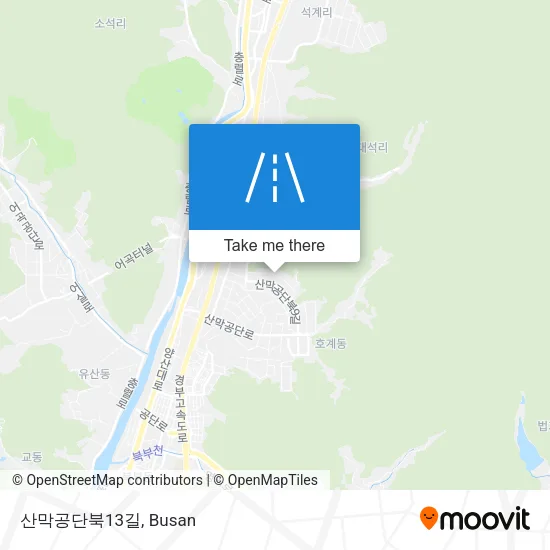 산막공단북13길 map