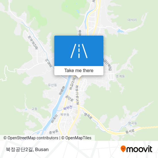 북정공단2길 map