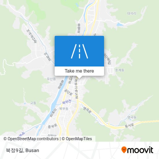 북정9길 map