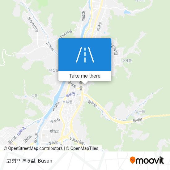 고향의봄5길 map