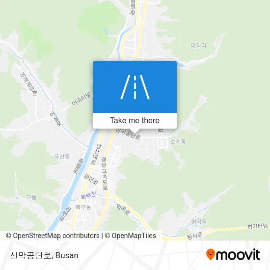 산막공단로 map