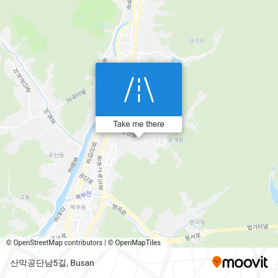 산막공단남5길 map