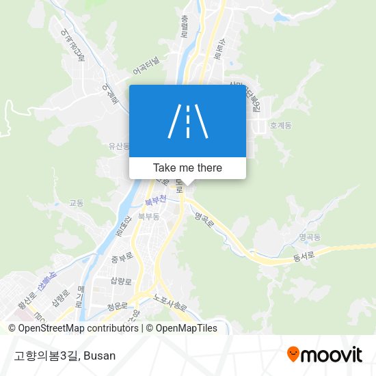 고향의봄3길 map