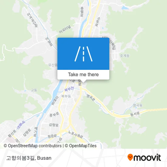 고향의봄3길 map