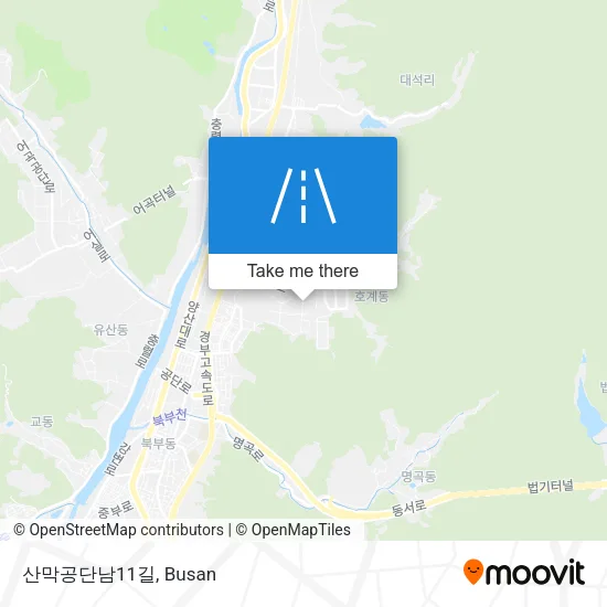 산막공단남11길 map