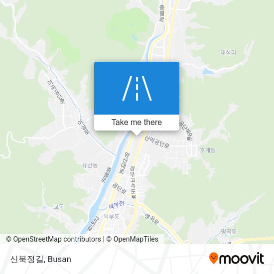 신북정길 map