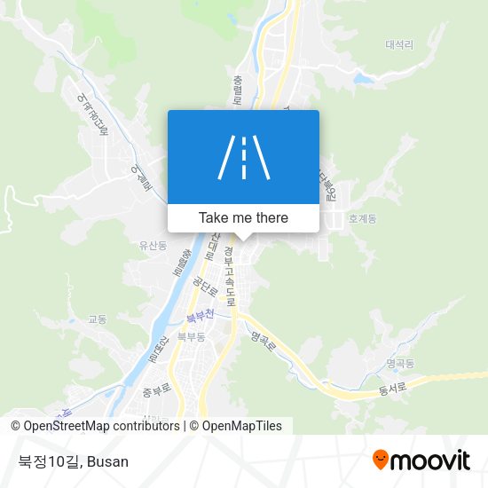 북정10길 map