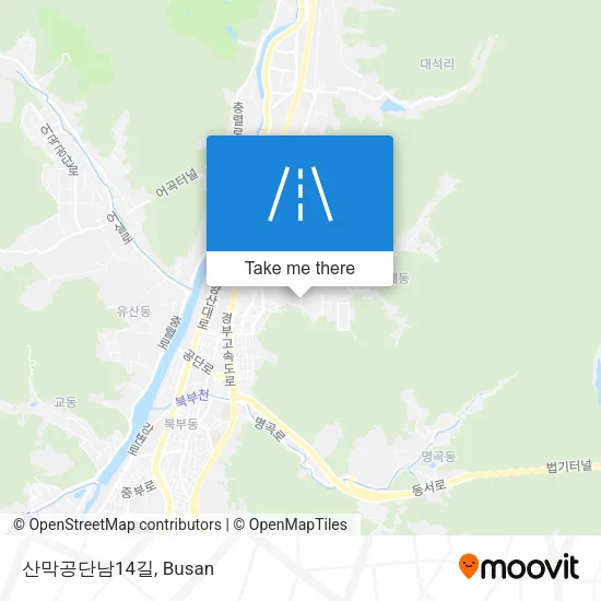 산막공단남14길 map