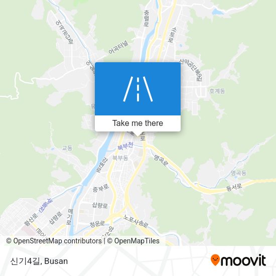 신기4길 map