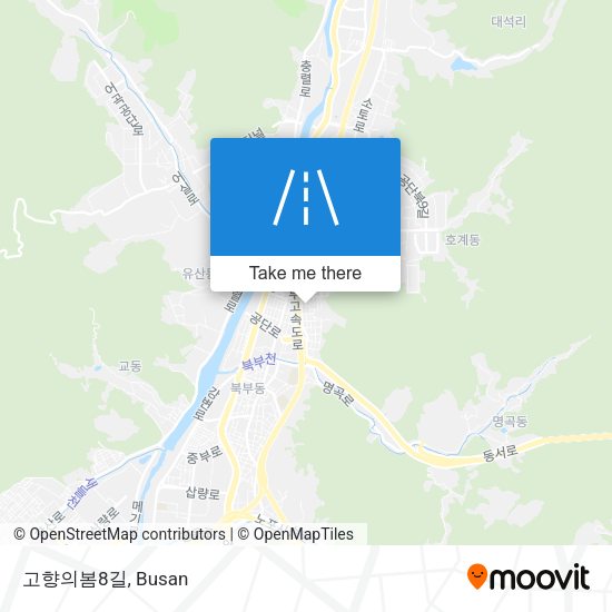 고향의봄8길 map