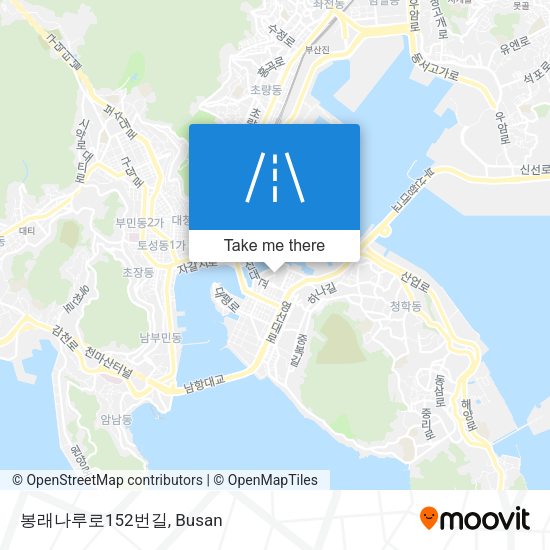 봉래나루로152번길 map