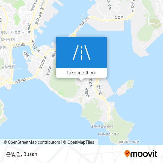 은빛길 map