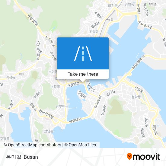 용미길 map