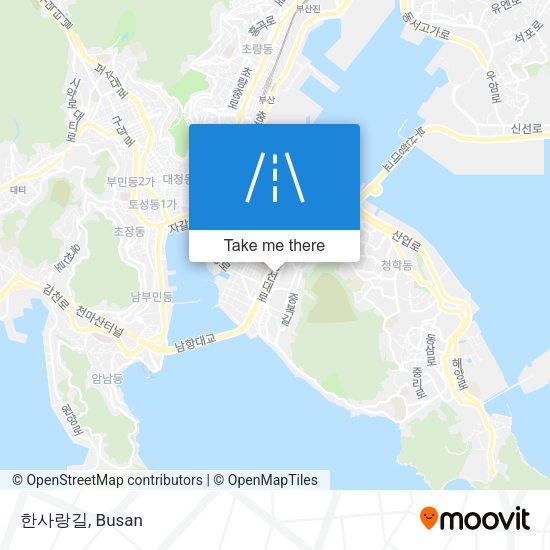 한사랑길 map