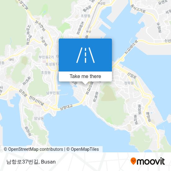 남항로37번길 map