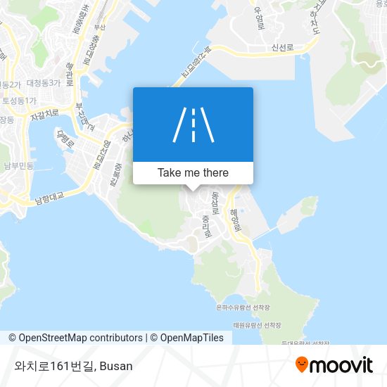 와치로161번길 map