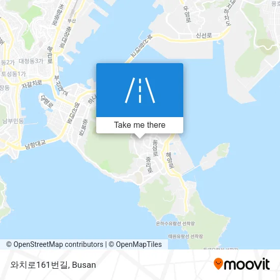 와치로161번길 map