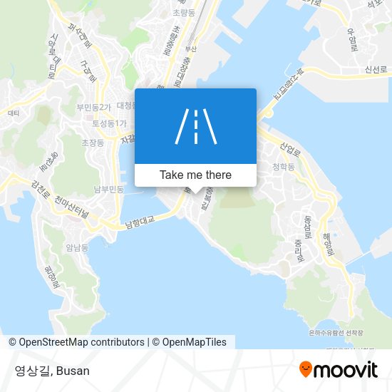 영상길 map