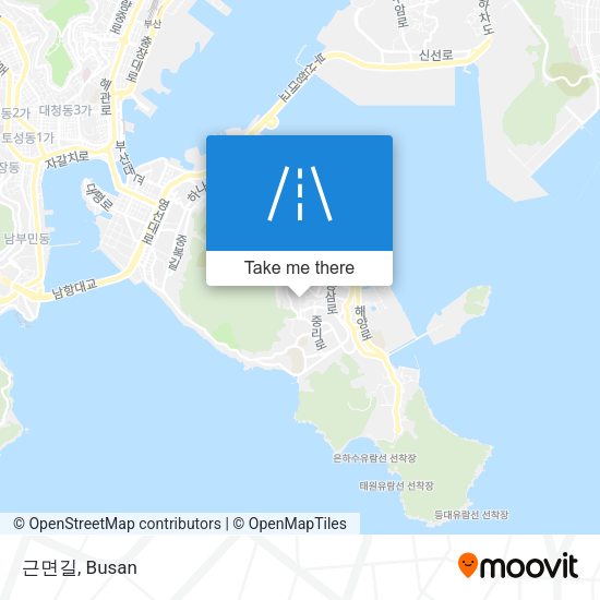 근면길 map