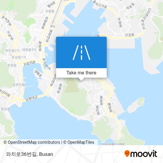 와치로36번길 map