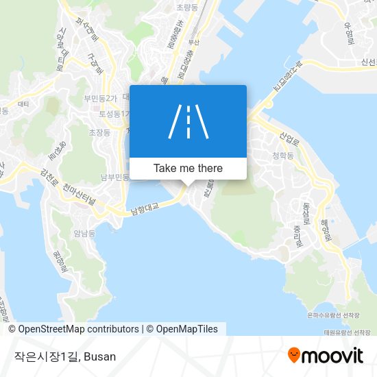작은시장1길 map