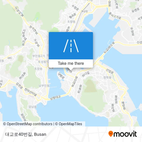대교로40번길 map