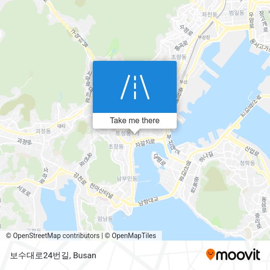보수대로24번길 map