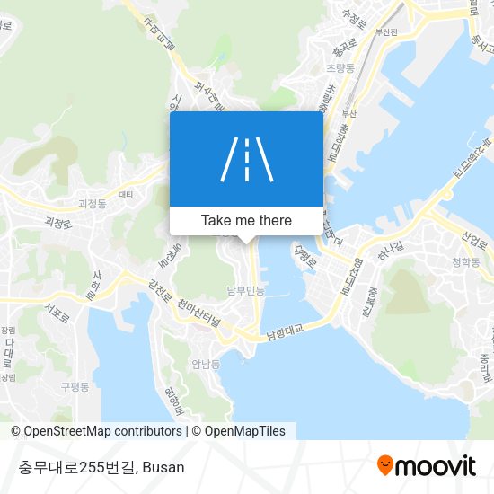 충무대로255번길 map