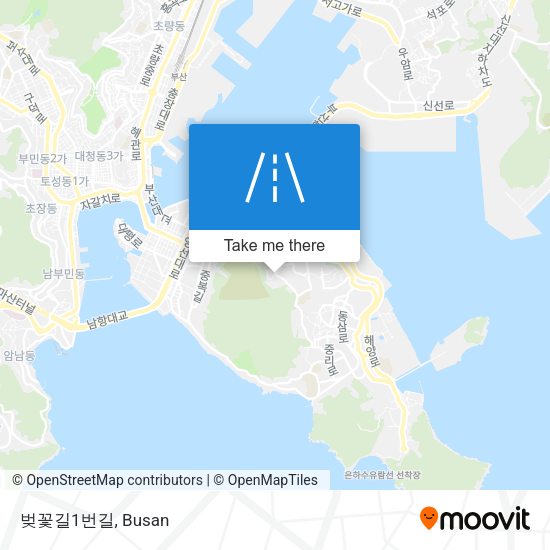 벚꽃길1번길 map
