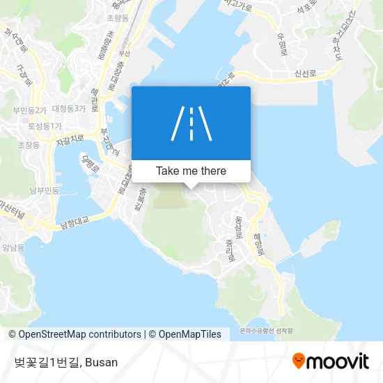 벚꽃길1번길 map