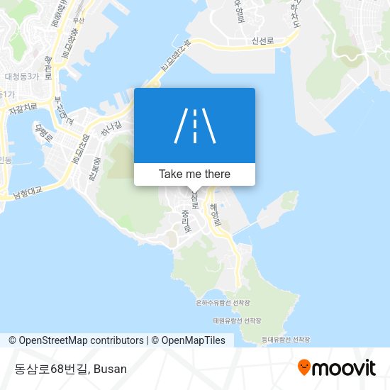 동삼로68번길 map