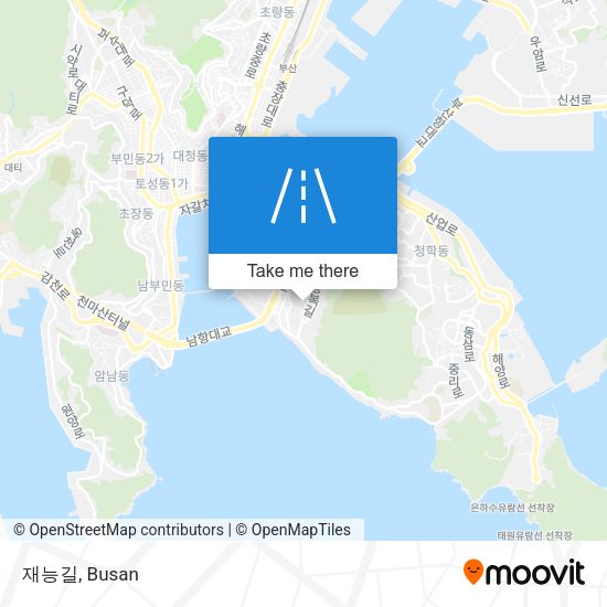 재능길 map
