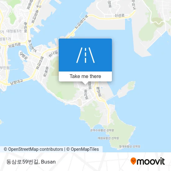 동삼로59번길 map