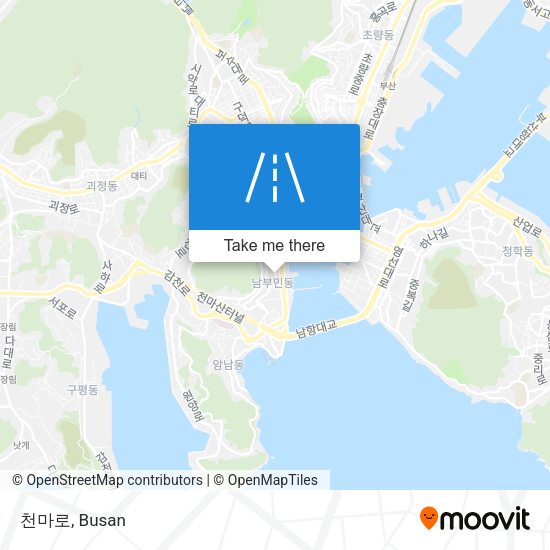 천마로 map