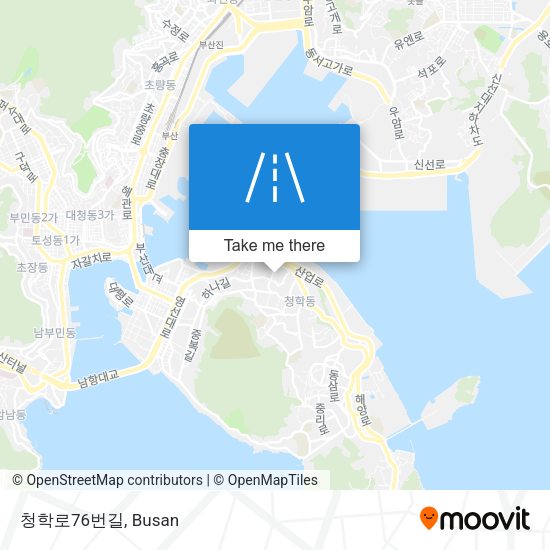 청학로76번길 map