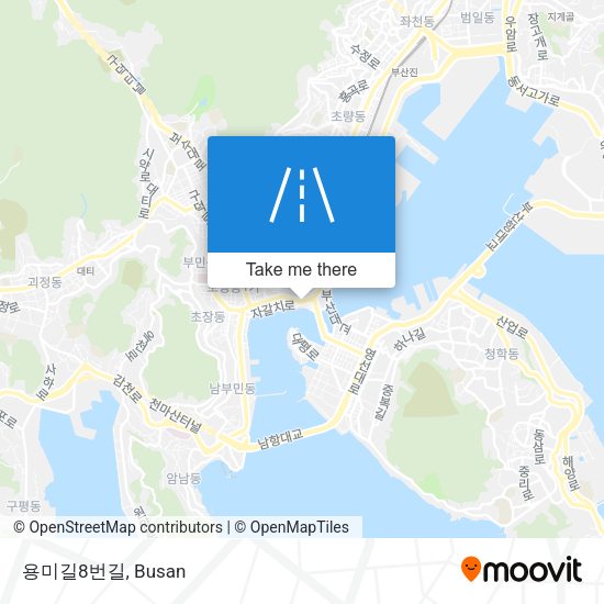용미길8번길 map