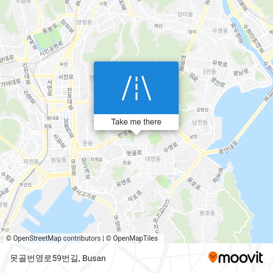 못골번영로59번길 map