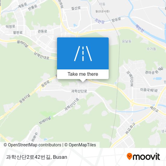 과학산단2로42번길 map
