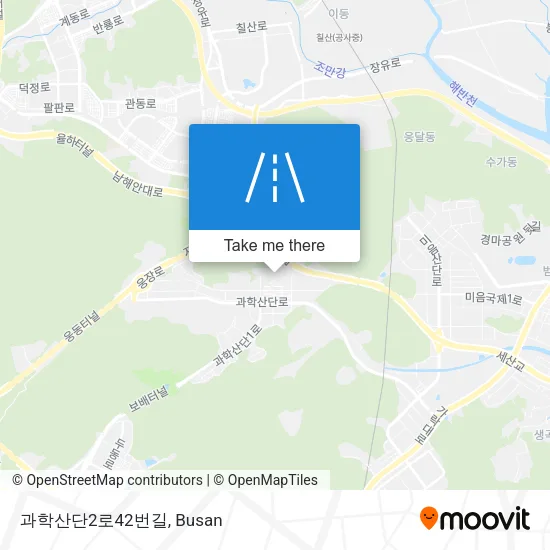 과학산단2로42번길 map