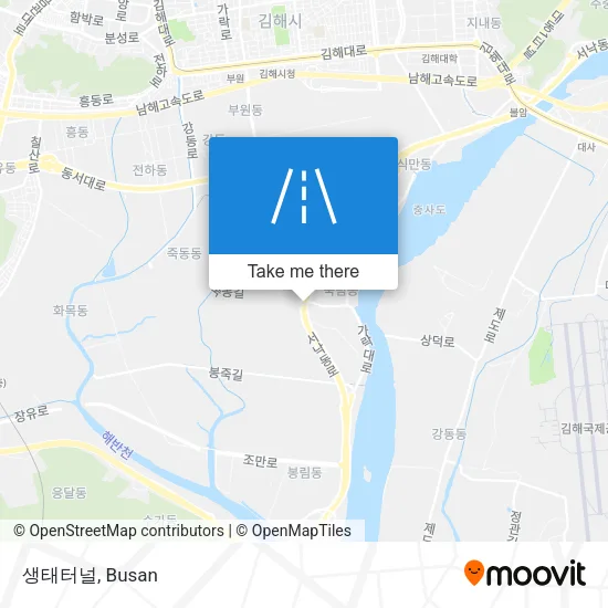 생태터널 map