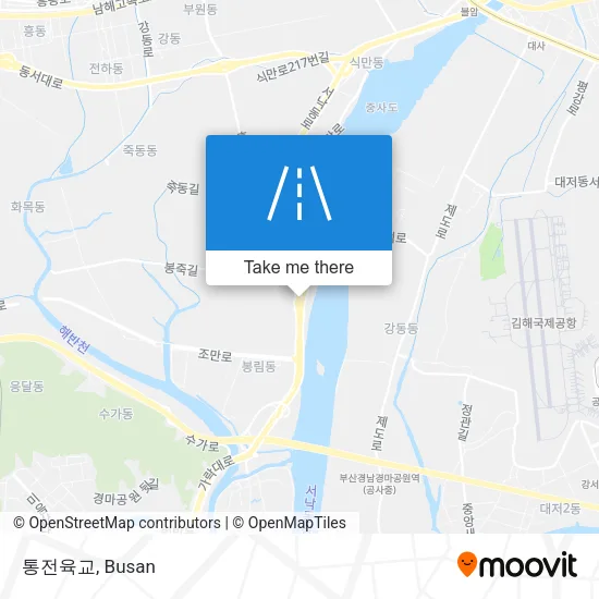 통전육교 map