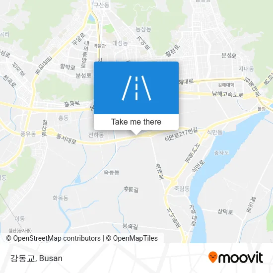 강동교 map
